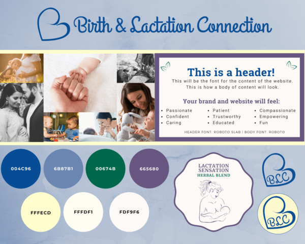 Birth & Lactation Connection - Destination Vision Board