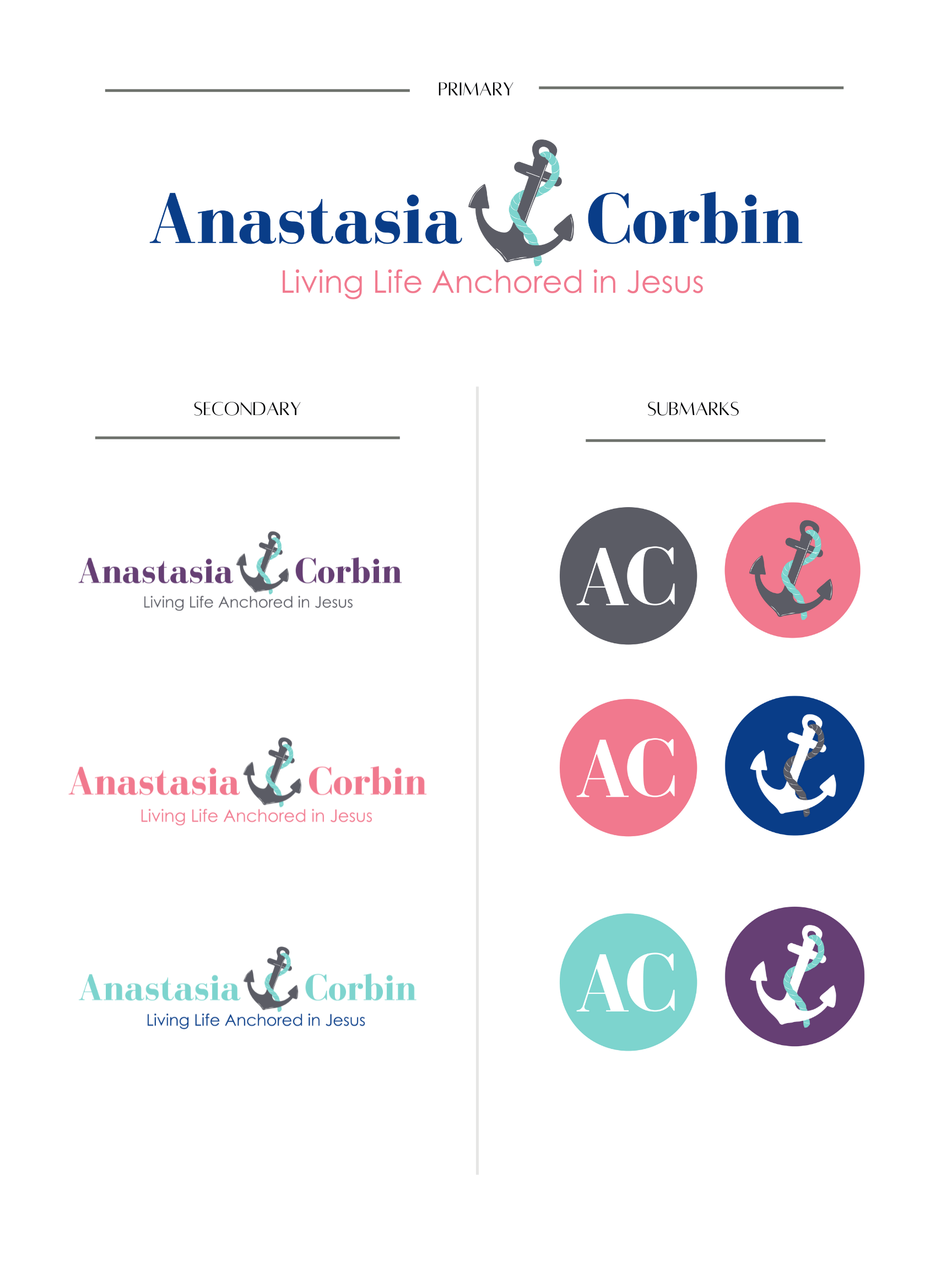Anastasia Corbin - Logo