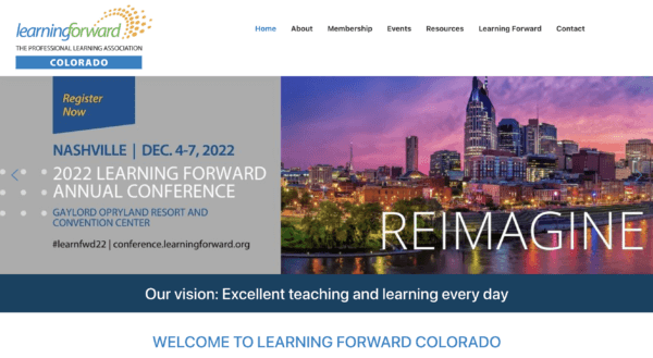 Learning Forward Website